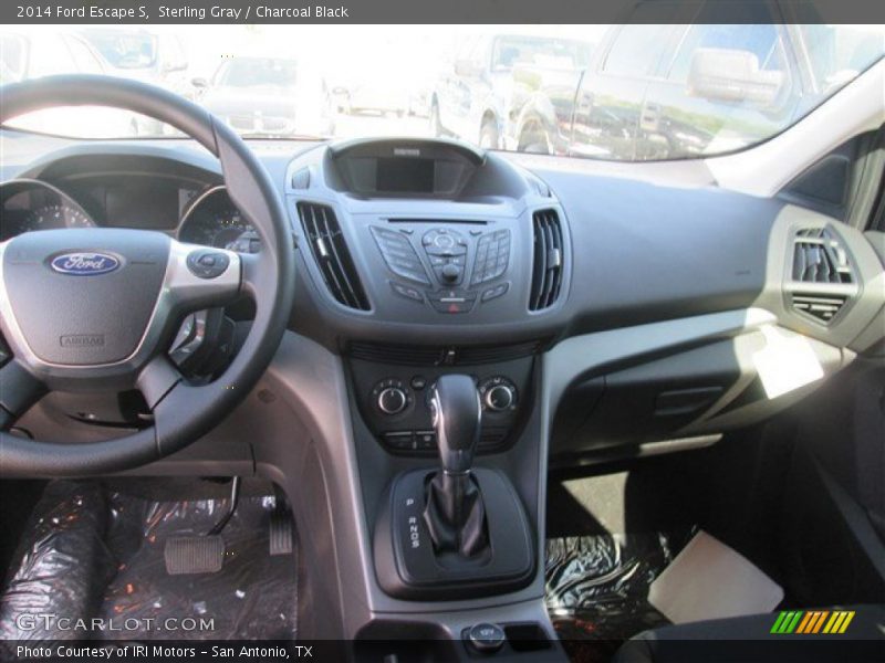 Sterling Gray / Charcoal Black 2014 Ford Escape S
