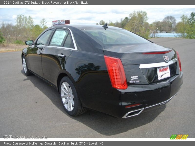 Black Raven / Jet Black/Jet Black 2014 Cadillac CTS Sedan