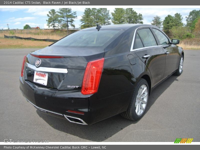 Black Raven / Jet Black/Jet Black 2014 Cadillac CTS Sedan