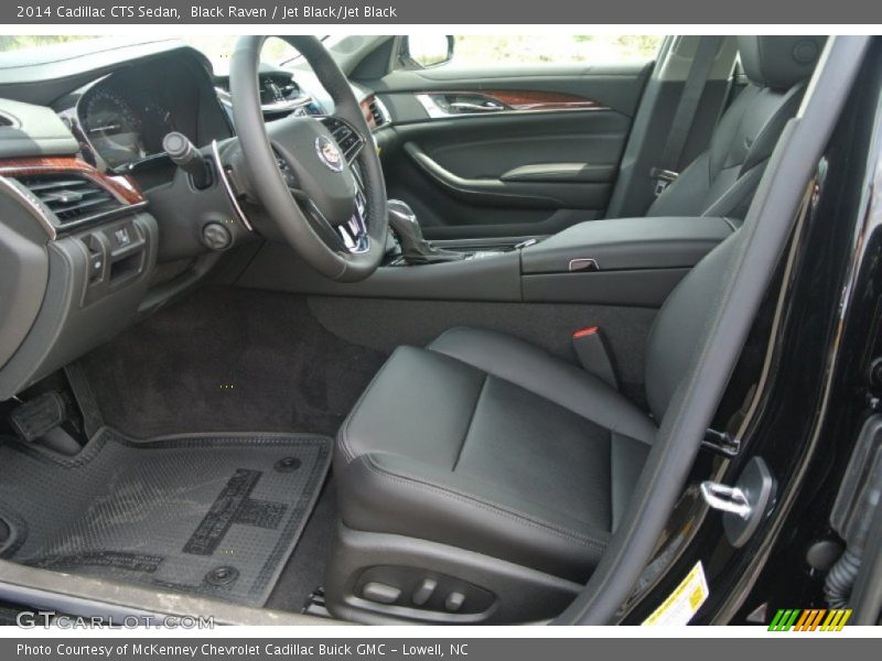 Black Raven / Jet Black/Jet Black 2014 Cadillac CTS Sedan