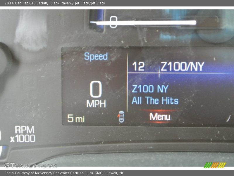 Black Raven / Jet Black/Jet Black 2014 Cadillac CTS Sedan