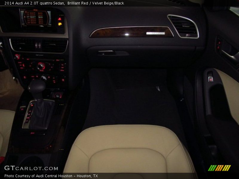 Brilliant Red / Velvet Beige/Black 2014 Audi A4 2.0T quattro Sedan