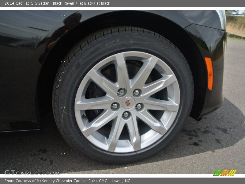 Black Raven / Jet Black/Jet Black 2014 Cadillac CTS Sedan