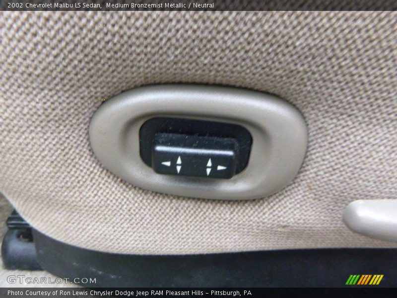 Medium Bronzemist Metallic / Neutral 2002 Chevrolet Malibu LS Sedan