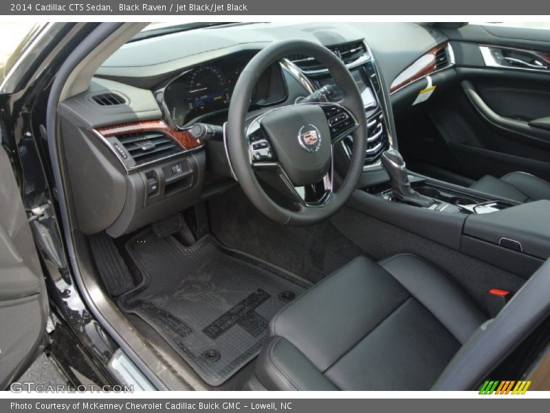 Black Raven / Jet Black/Jet Black 2014 Cadillac CTS Sedan