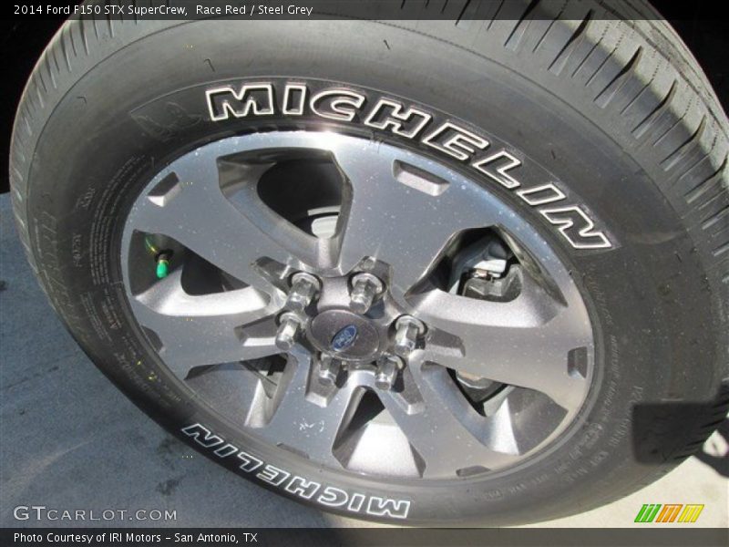 Race Red / Steel Grey 2014 Ford F150 STX SuperCrew