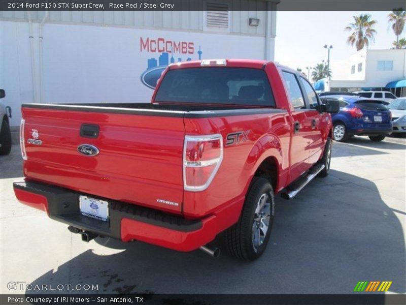Race Red / Steel Grey 2014 Ford F150 STX SuperCrew