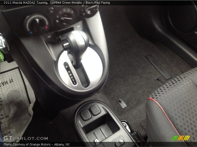 Spirited Green Metallic / Black/Red Piping 2011 Mazda MAZDA2 Touring