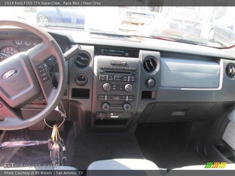 Race Red / Steel Grey 2014 Ford F150 STX SuperCrew