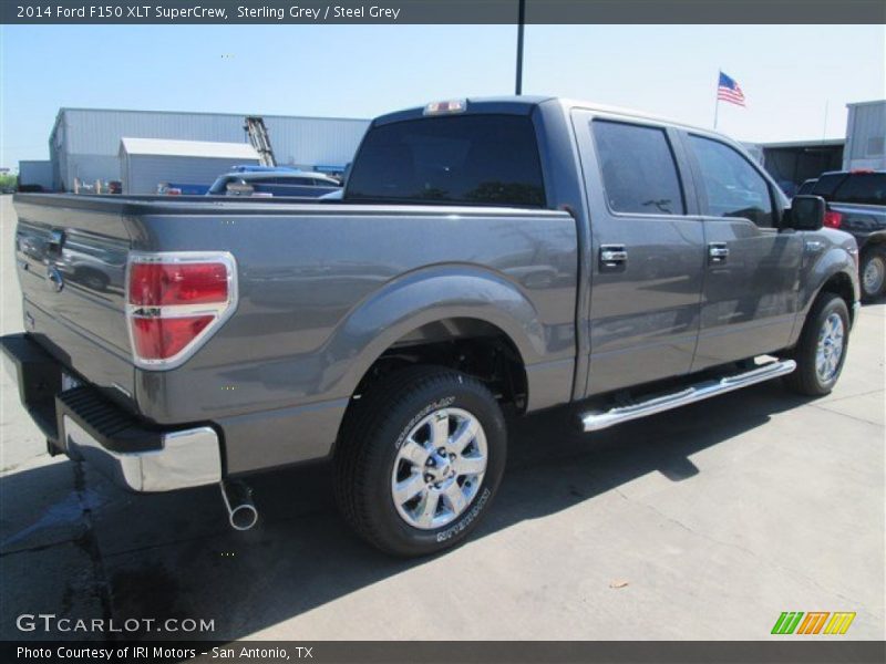 Sterling Grey / Steel Grey 2014 Ford F150 XLT SuperCrew