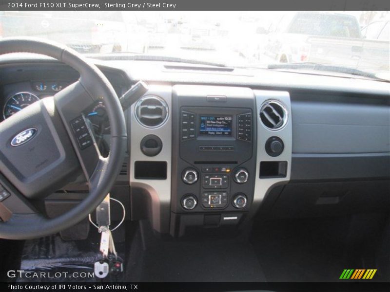 Sterling Grey / Steel Grey 2014 Ford F150 XLT SuperCrew