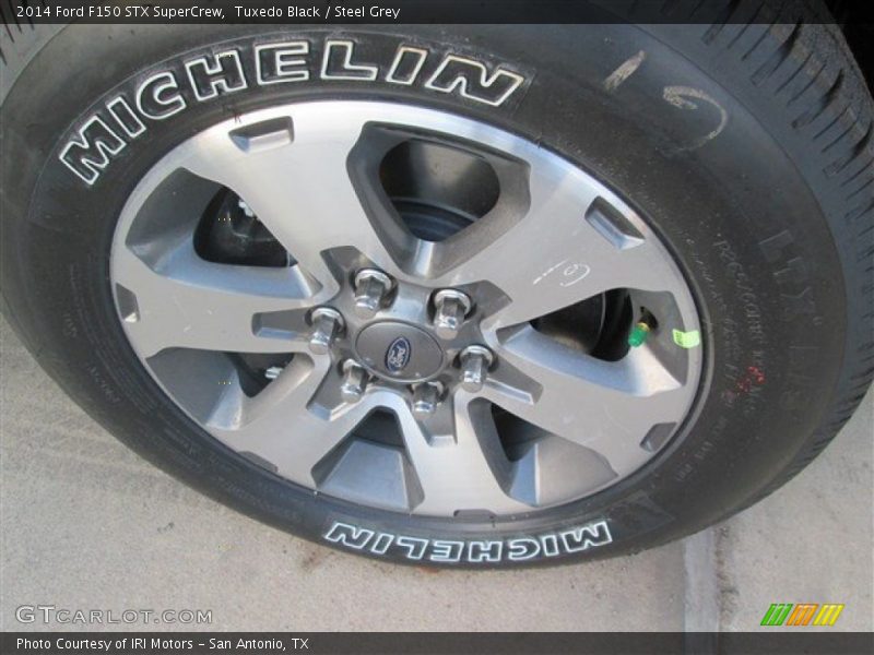 Tuxedo Black / Steel Grey 2014 Ford F150 STX SuperCrew