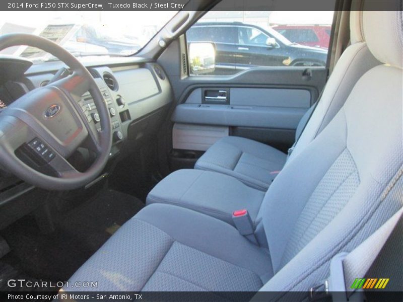 Tuxedo Black / Steel Grey 2014 Ford F150 STX SuperCrew