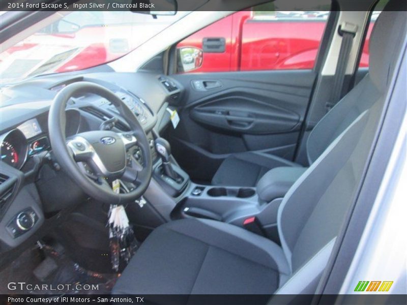 Ingot Silver / Charcoal Black 2014 Ford Escape S