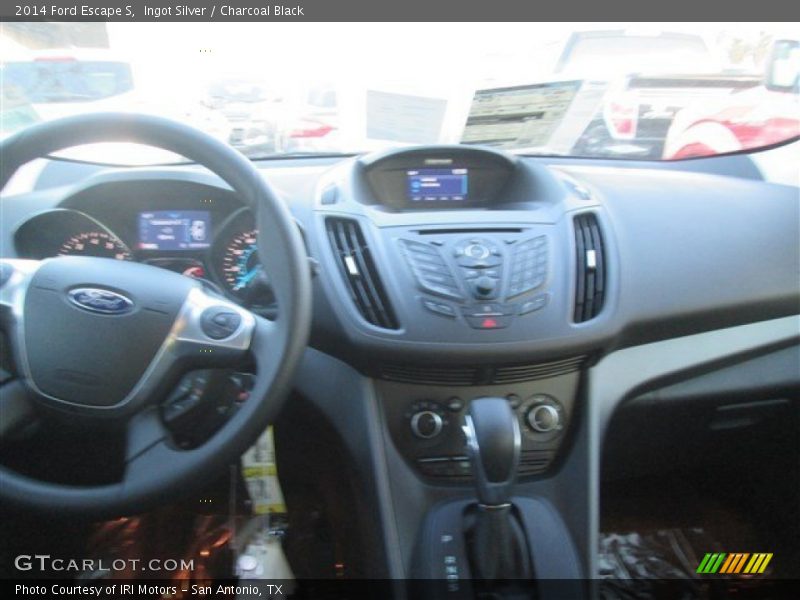 Ingot Silver / Charcoal Black 2014 Ford Escape S