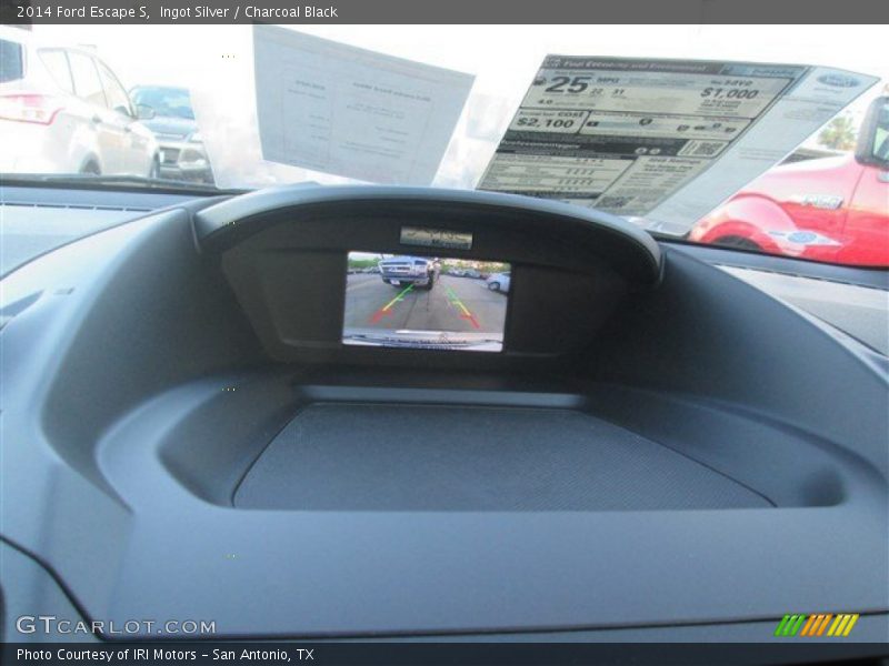 Ingot Silver / Charcoal Black 2014 Ford Escape S