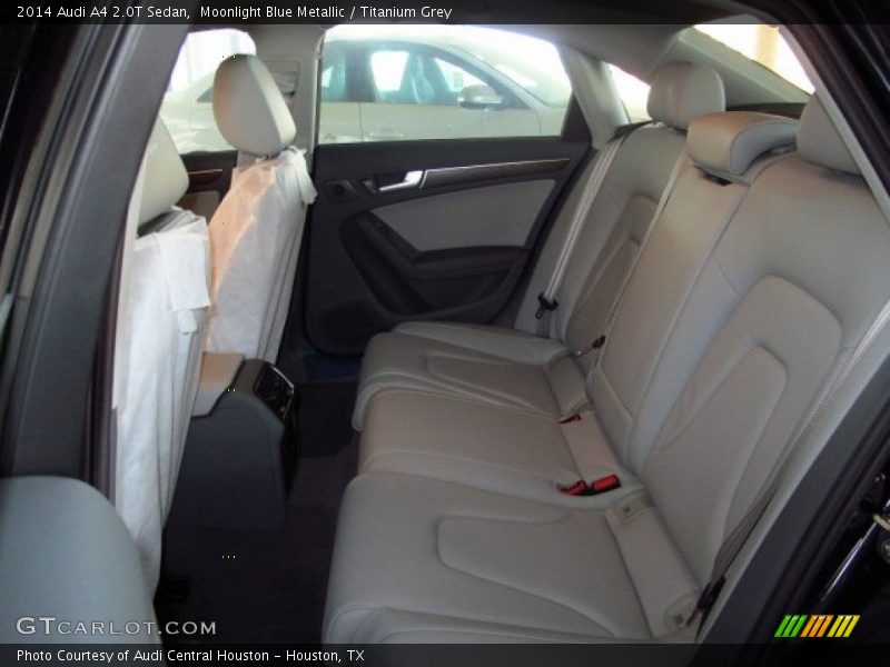 Moonlight Blue Metallic / Titanium Grey 2014 Audi A4 2.0T Sedan