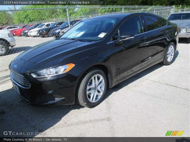 Tuxedo Black / Charcoal Black 2014 Ford Fusion SE EcoBoost