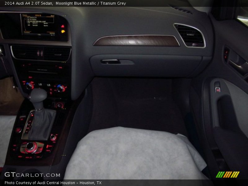 Moonlight Blue Metallic / Titanium Grey 2014 Audi A4 2.0T Sedan