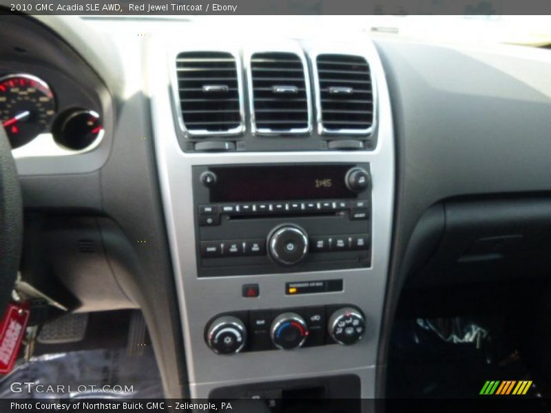 Red Jewel Tintcoat / Ebony 2010 GMC Acadia SLE AWD