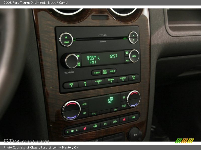 Black / Camel 2008 Ford Taurus X Limited