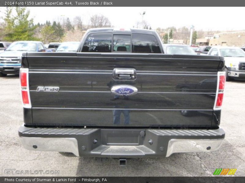 Tuxedo Black / Black 2014 Ford F150 Lariat SuperCab 4x4