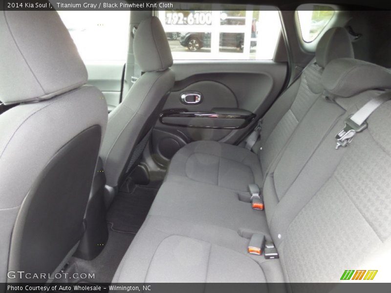 Rear Seat of 2014 Soul !