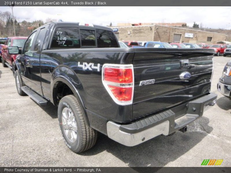 Tuxedo Black / Black 2014 Ford F150 Lariat SuperCab 4x4