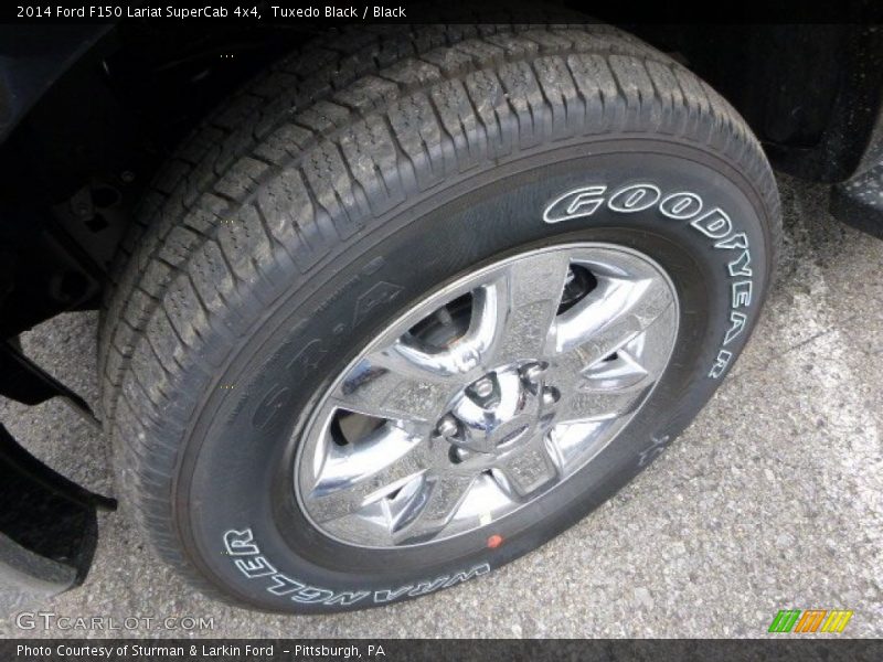 Tuxedo Black / Black 2014 Ford F150 Lariat SuperCab 4x4