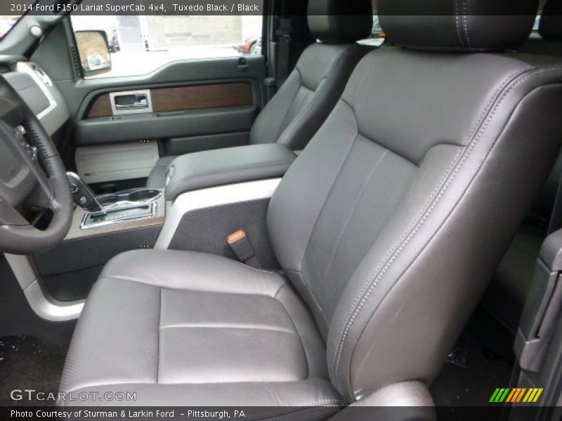 Tuxedo Black / Black 2014 Ford F150 Lariat SuperCab 4x4