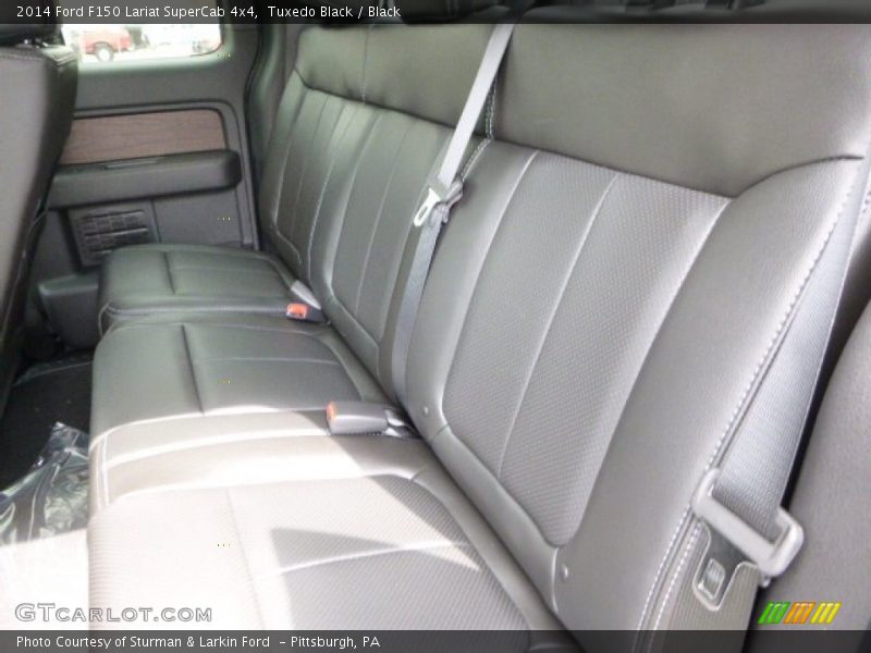 Tuxedo Black / Black 2014 Ford F150 Lariat SuperCab 4x4