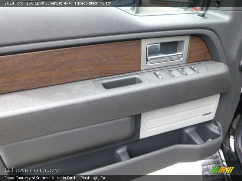 Tuxedo Black / Black 2014 Ford F150 Lariat SuperCab 4x4
