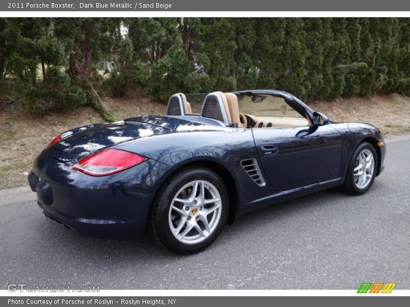 Dark Blue Metallic / Sand Beige 2011 Porsche Boxster