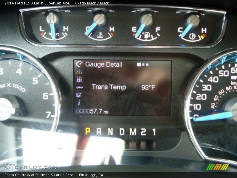 Tuxedo Black / Black 2014 Ford F150 Lariat SuperCab 4x4