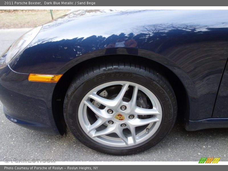 Dark Blue Metallic / Sand Beige 2011 Porsche Boxster