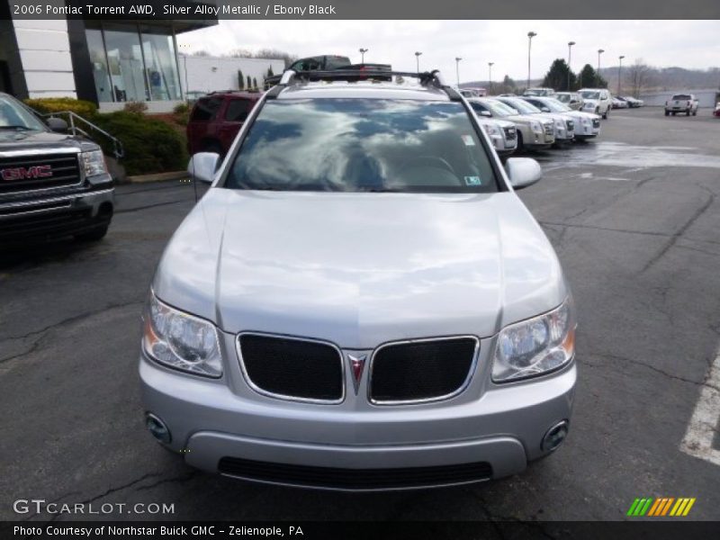 Silver Alloy Metallic / Ebony Black 2006 Pontiac Torrent AWD