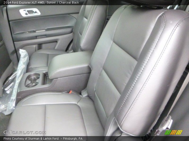 Sunset / Charcoal Black 2014 Ford Explorer XLT 4WD