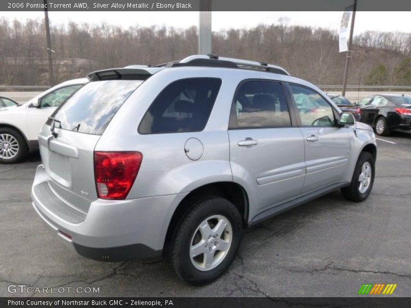 Silver Alloy Metallic / Ebony Black 2006 Pontiac Torrent AWD