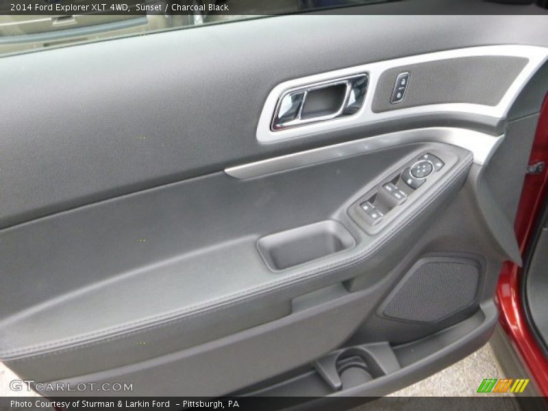 Sunset / Charcoal Black 2014 Ford Explorer XLT 4WD