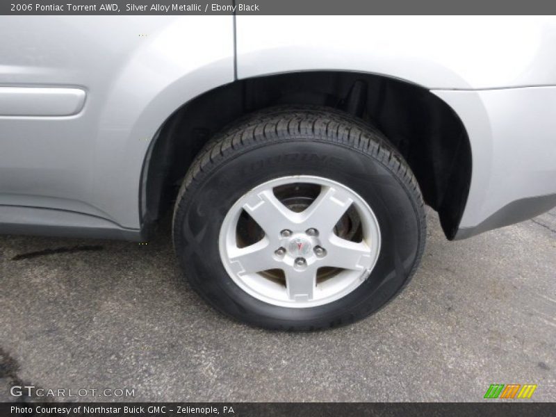 Silver Alloy Metallic / Ebony Black 2006 Pontiac Torrent AWD