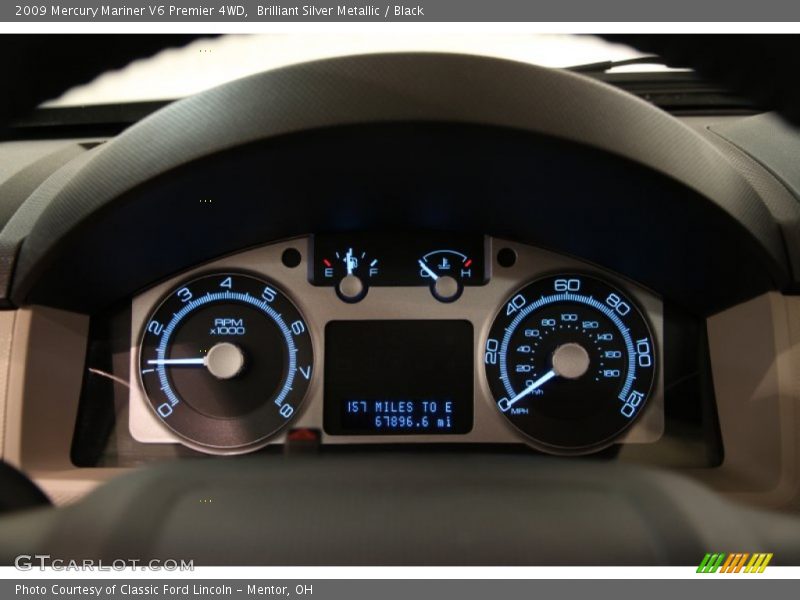  2009 Mariner V6 Premier 4WD V6 Premier 4WD Gauges