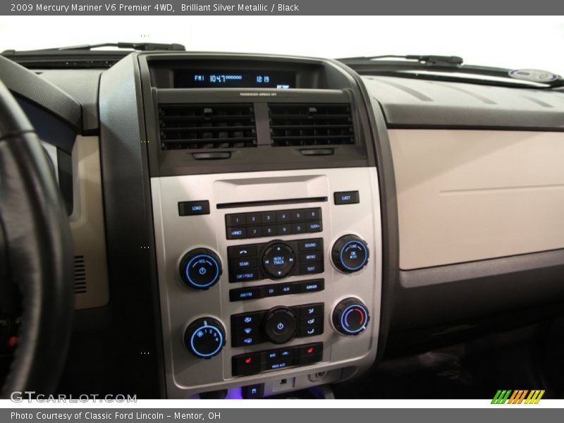 Controls of 2009 Mariner V6 Premier 4WD