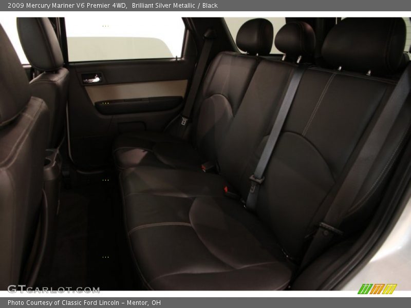 Rear Seat of 2009 Mariner V6 Premier 4WD