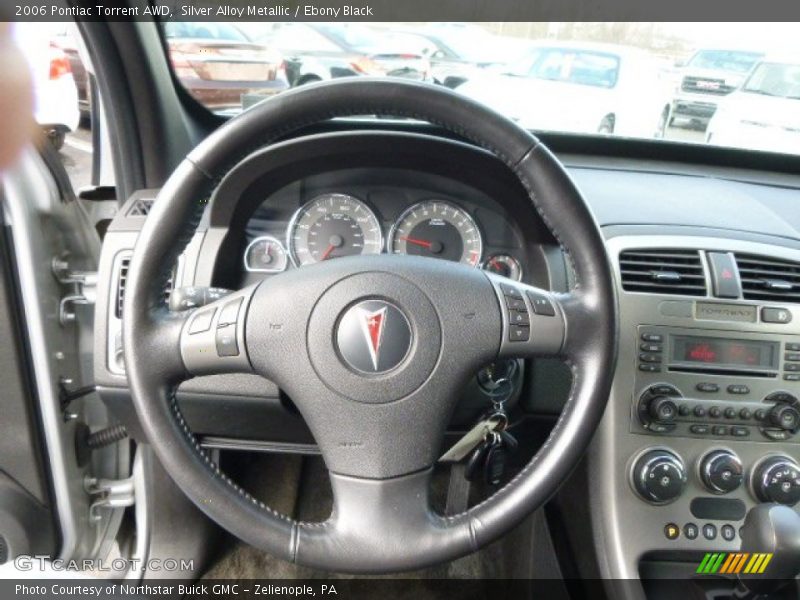 Silver Alloy Metallic / Ebony Black 2006 Pontiac Torrent AWD