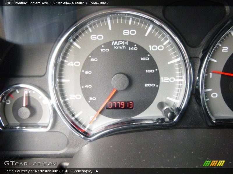 Silver Alloy Metallic / Ebony Black 2006 Pontiac Torrent AWD