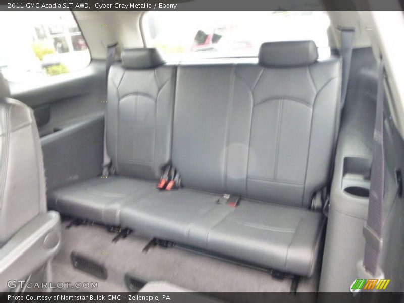 Cyber Gray Metallic / Ebony 2011 GMC Acadia SLT AWD