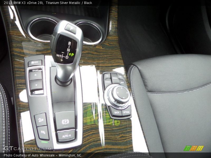 Titanium Silver Metallic / Black 2013 BMW X3 xDrive 28i