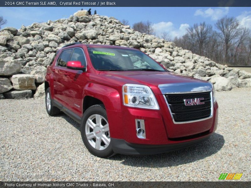 Front 3/4 View of 2014 Terrain SLE AWD