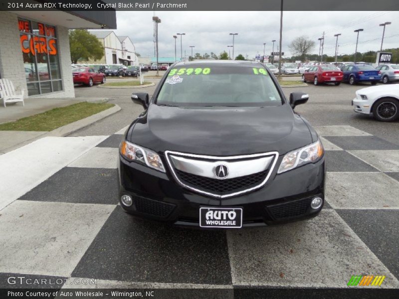 Crystal Black Pearl / Parchment 2014 Acura RDX Technology