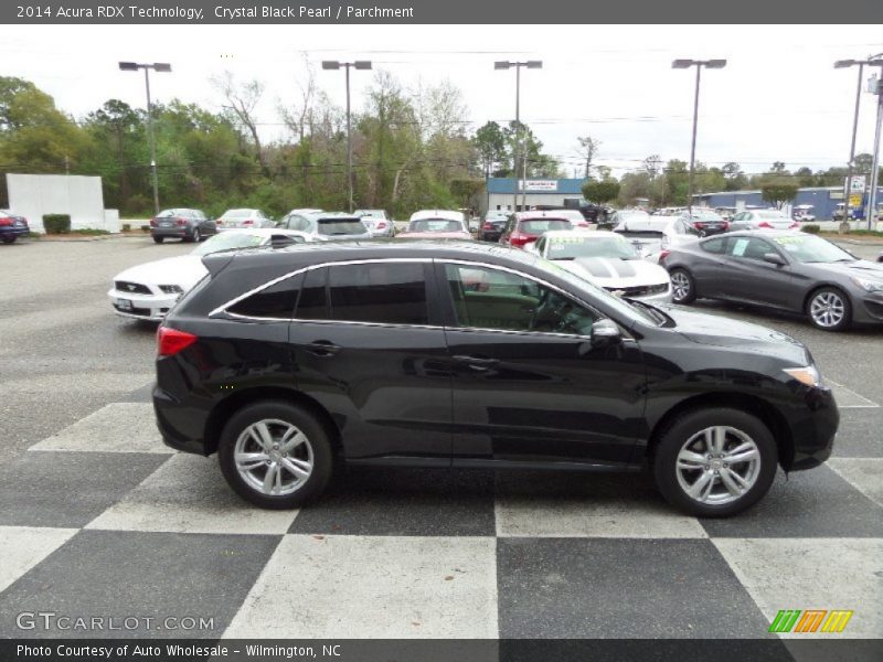Crystal Black Pearl / Parchment 2014 Acura RDX Technology
